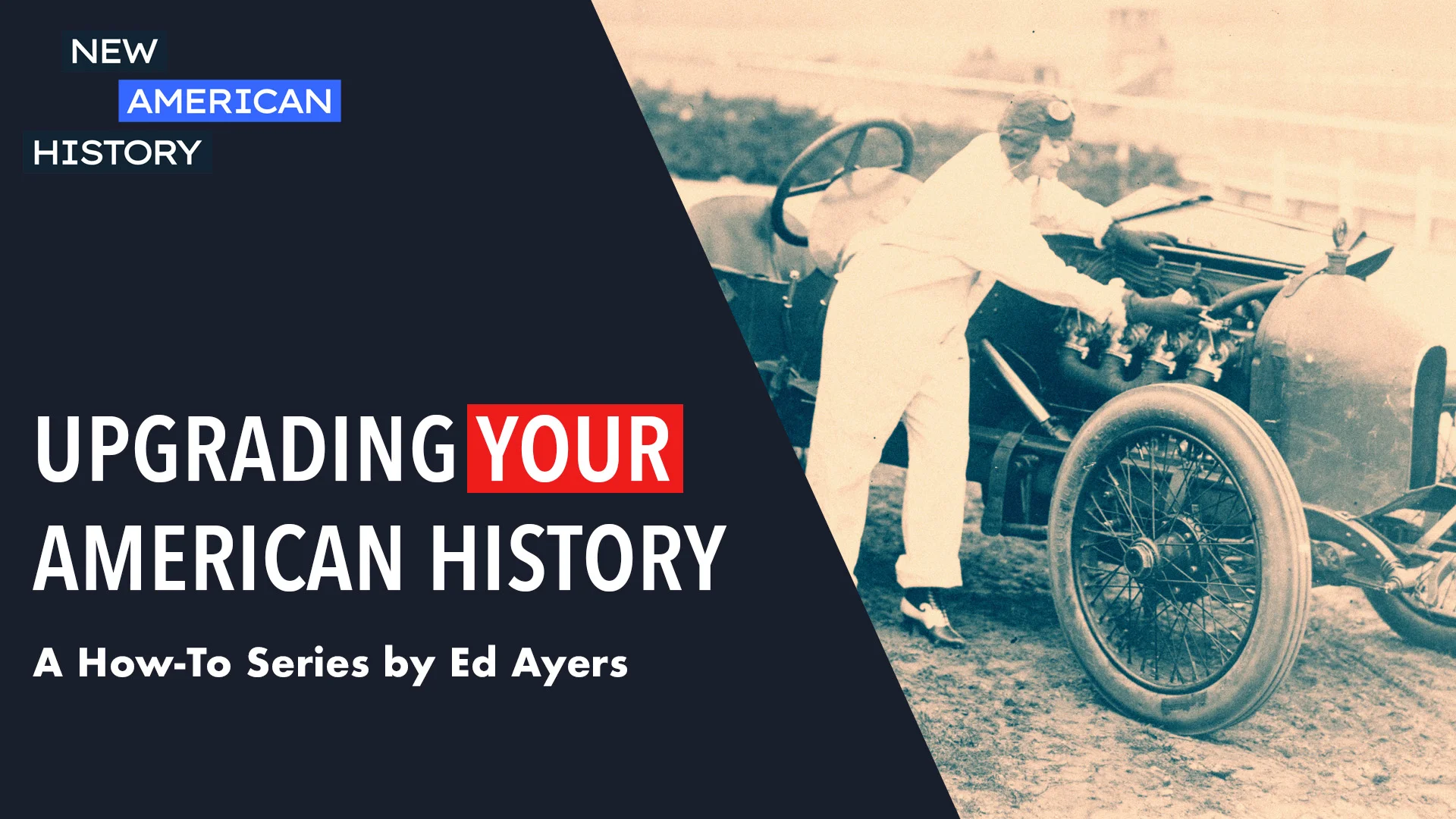 Screenshot of the Upgrading Your American History video series